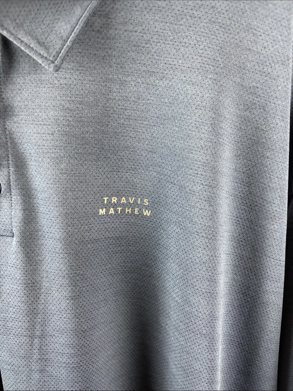 Travis Mathew Navy Performance Polo - Picture 2 of 5